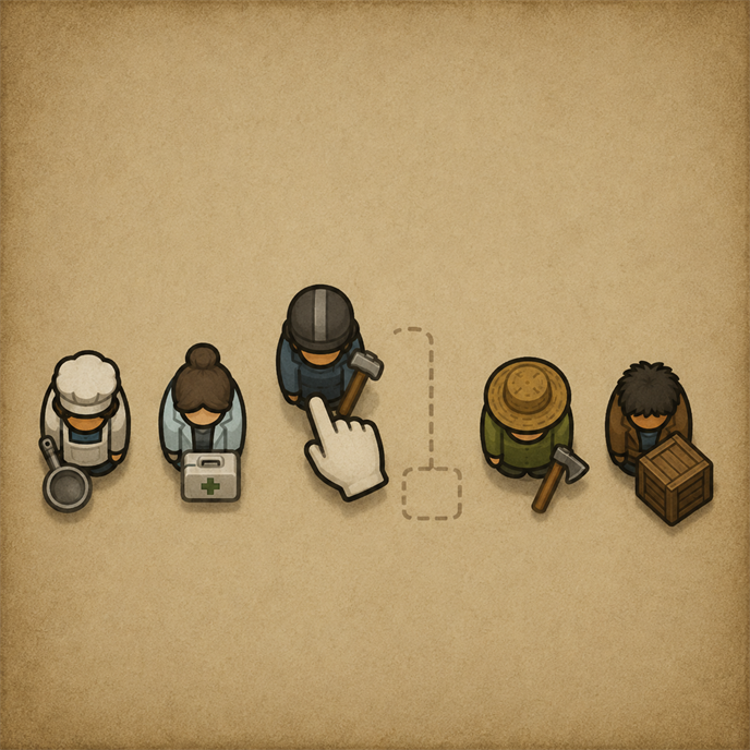 Work Studio mod preview for RimWorld