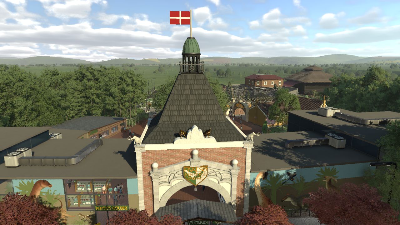 Hvalsø Park entrance
