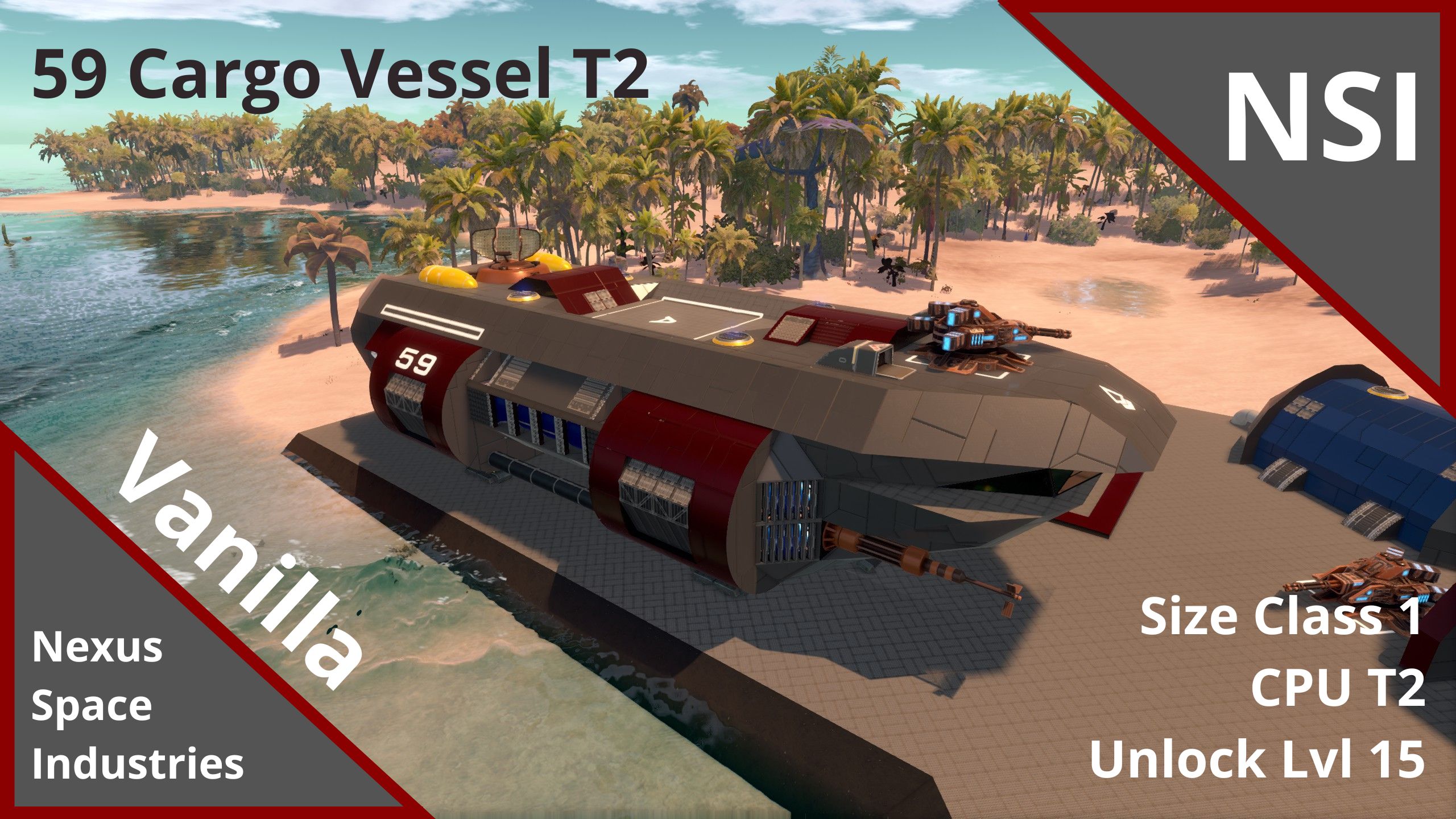 59 Cargo Vessel T2 (Vanilla)