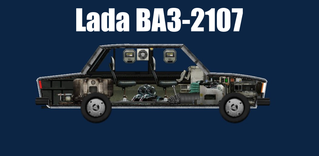 Lada ВАЗ-2107 – Barotrauma Mod
