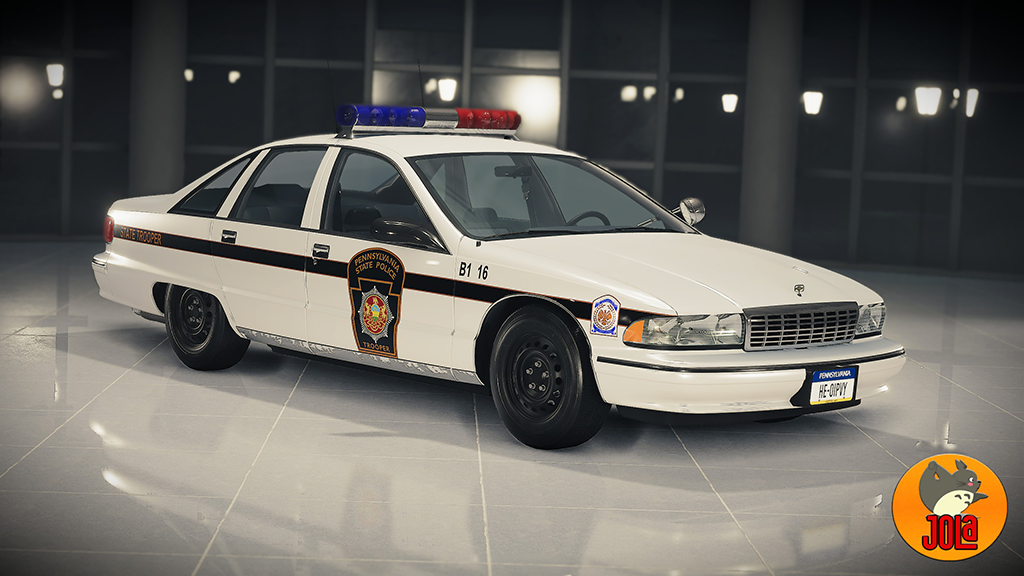 Livery Chevrolet Caprice Classic - Pennsylvania State Police