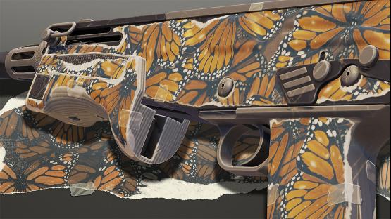 MAG-7 | Paper Collage (Monarch)