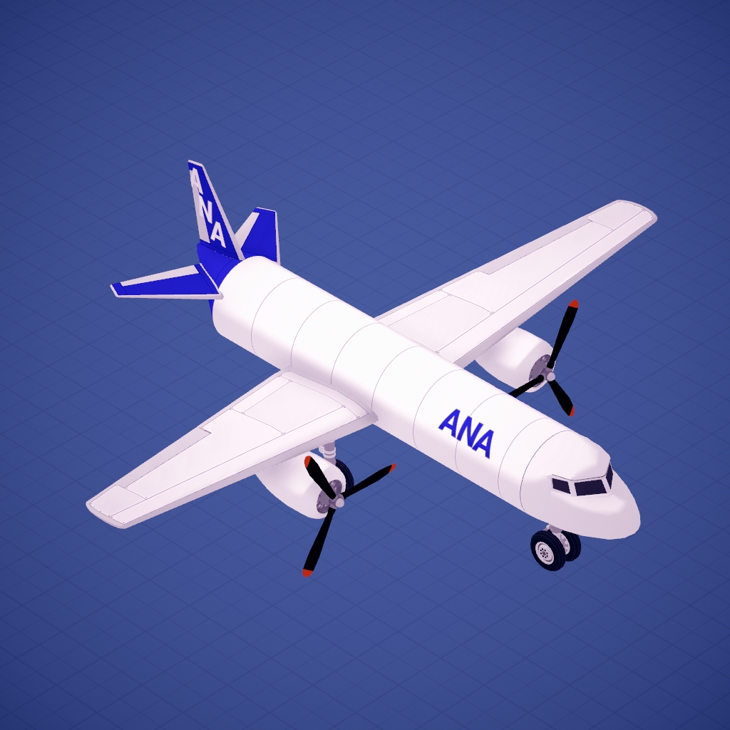 ana airlines plane