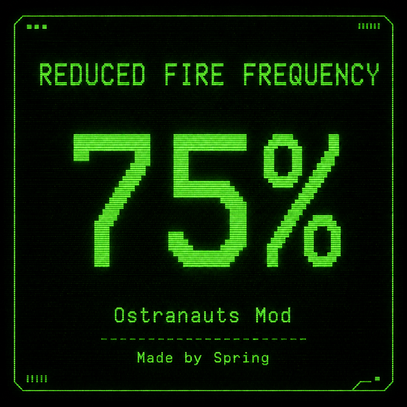 Reduced Fire Frequency - 75%