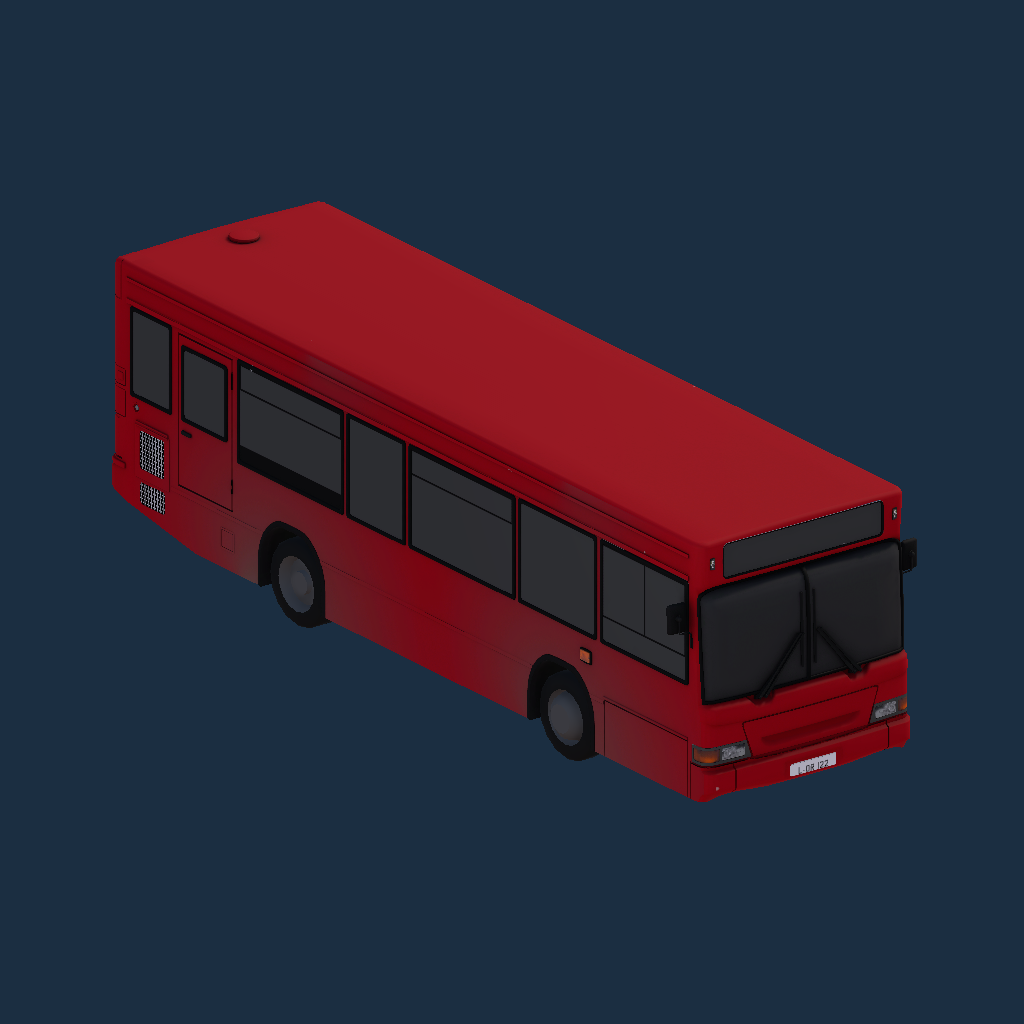 Dennis Dart MPD 8.8 Redroute Buses with Dirt