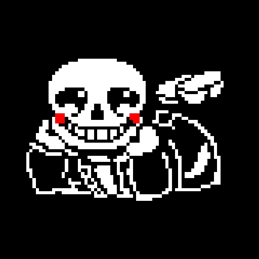 Relaxed Sans painting