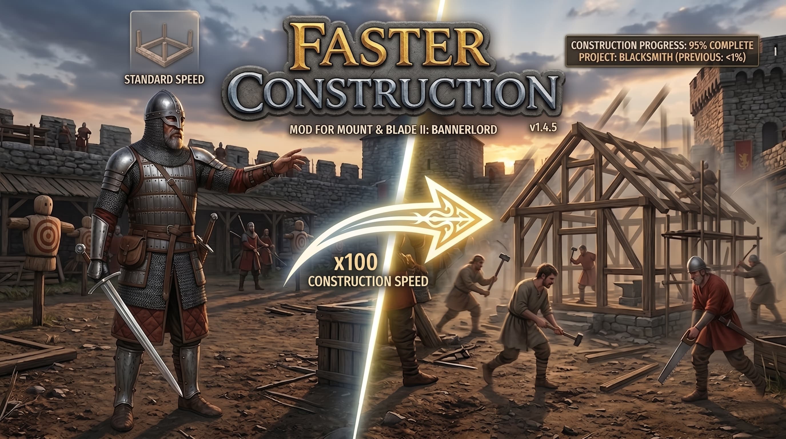 Faster Construction