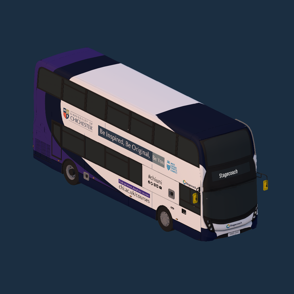 Stagecoach South Chichester University Enviro 400MMC