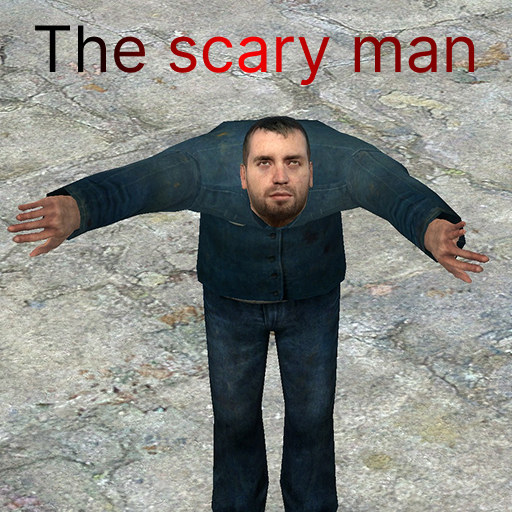 The scary man