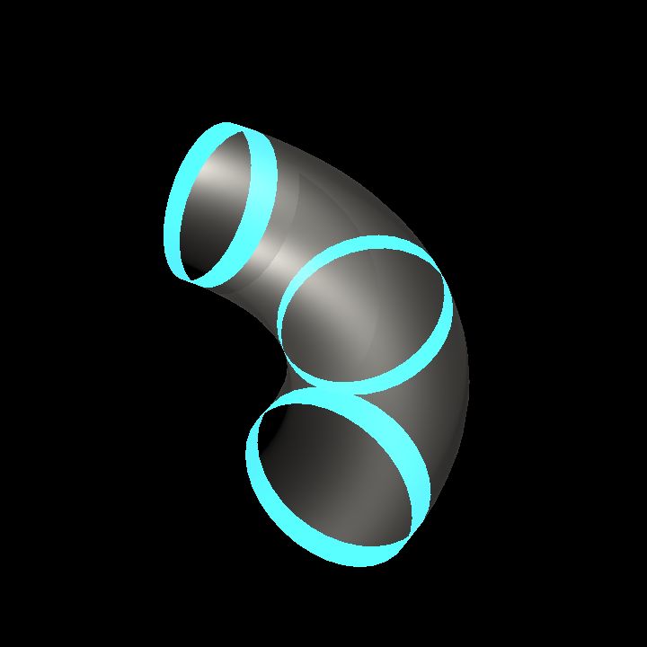 A Modular Glass Tunnels - wide elbow 1
