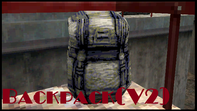 Backpack for weapon box (V2)