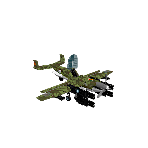  P-7 Habicht MK2 Attack-Aircraft - Interceptor (Burning Skulls) preview