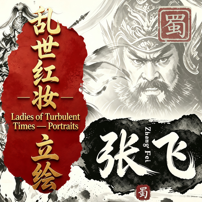 【乱世红妆｜张飞立绘MOD】Ladies of Turbulent Times |Zhang Fei Portrait Remastered MOD