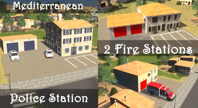 Mediterranean Fire and Police Stations preview