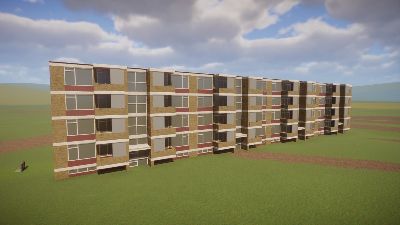 Apartment building by justGoron