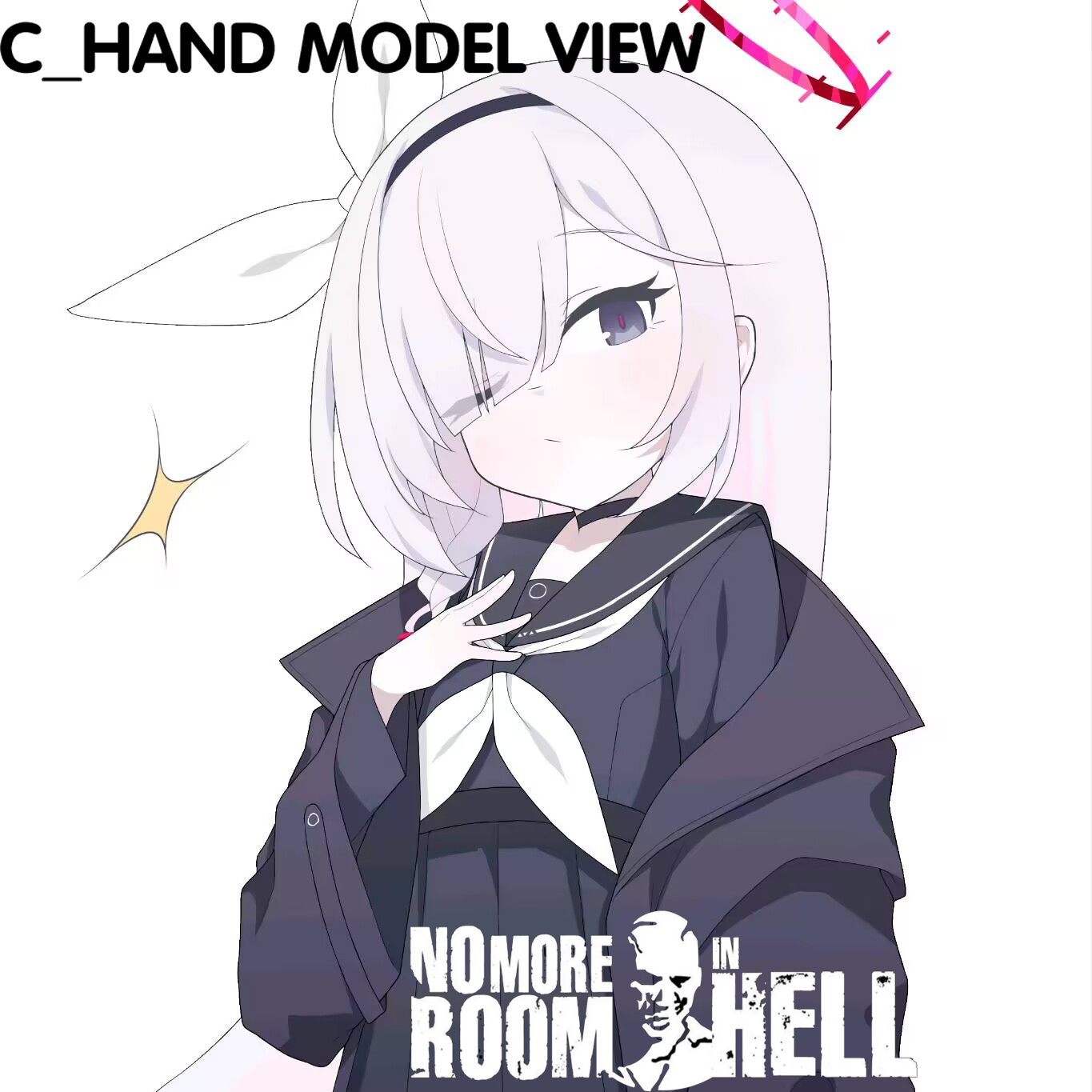 [普拉娜]First person model view(c hand fix)