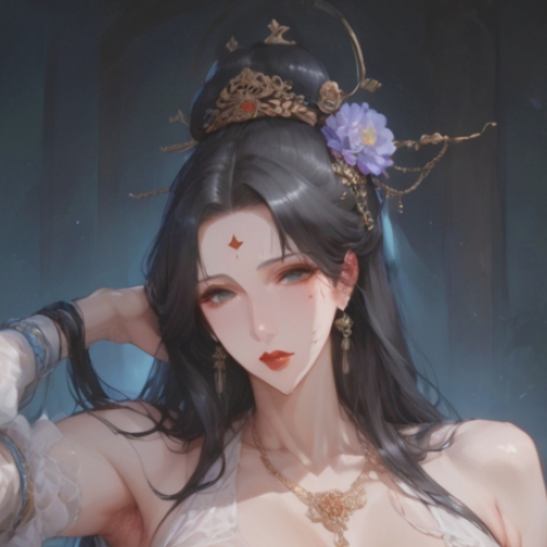 古风巨乳仙女