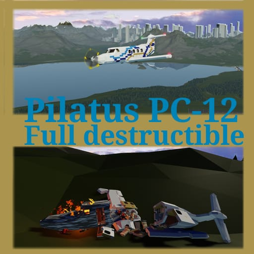 Pilatus PC-12 (Destructible)