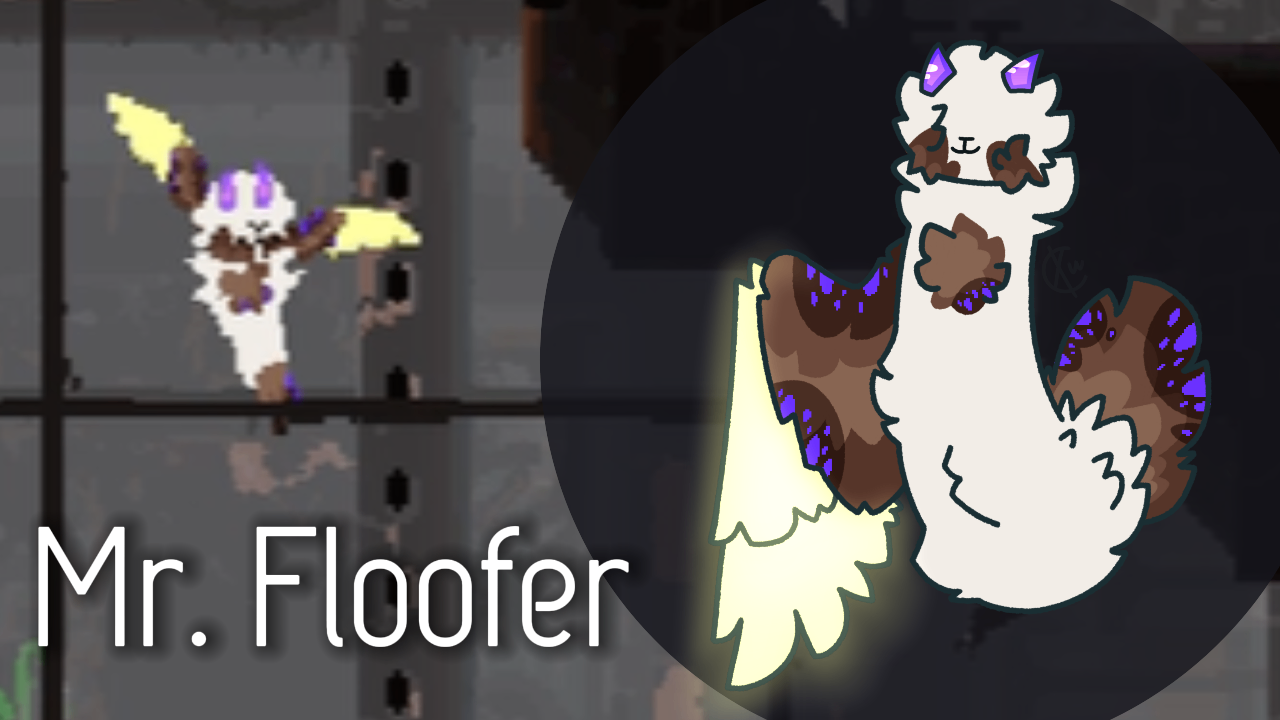 Mr. Floofer || dress my slugcat mod