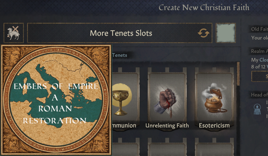 More Tenets Slots - Embers of Empire-Patch