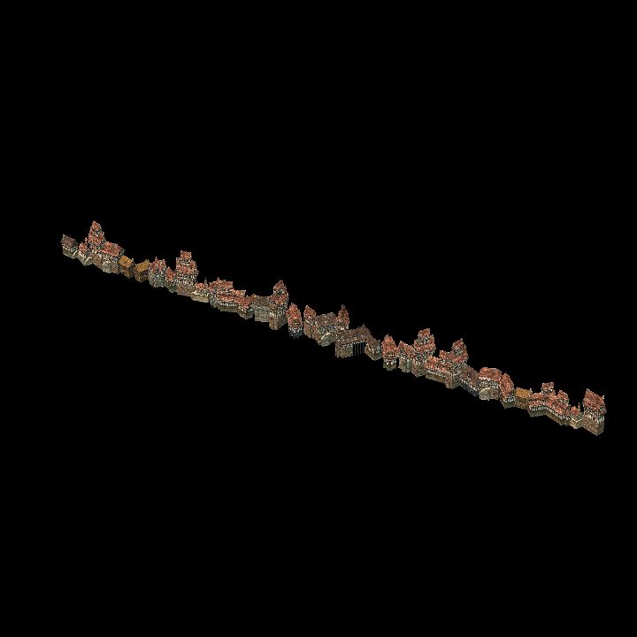 Overworld streets - straight 4