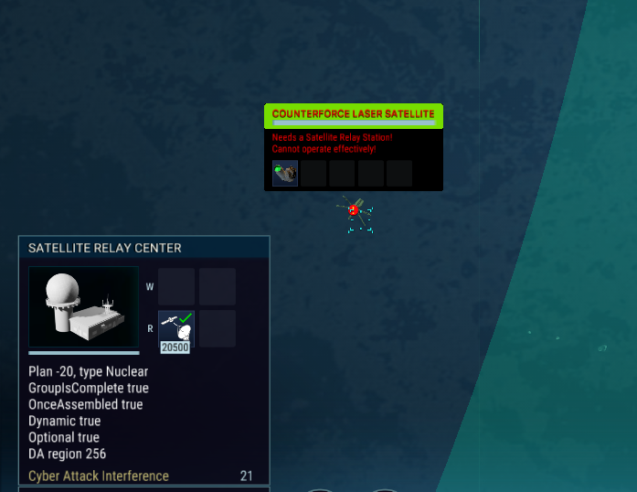 Tiered Cyberattack - Space