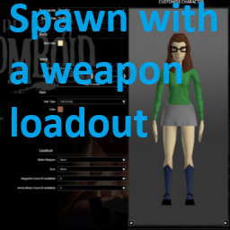 Character Creation Loadout – Project Zomboid Mod