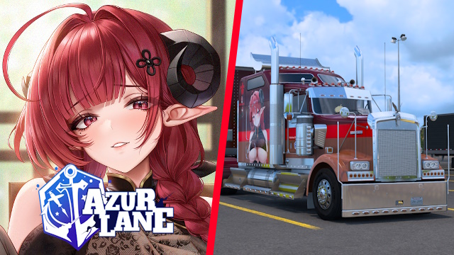 Kenworth W900 KMS Hindenburg (Dancer of the Deep Chamber) - Azur Lane [Combo Skin]