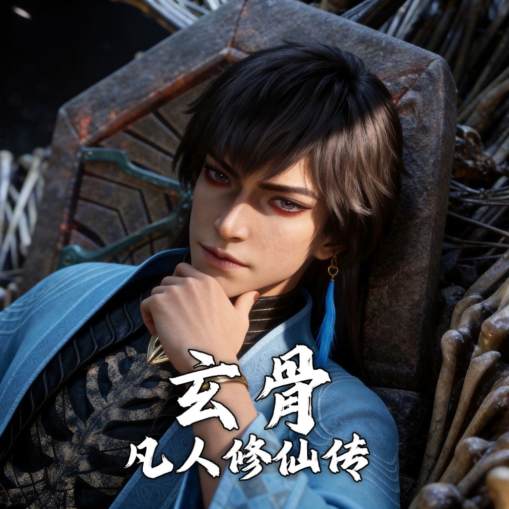 玄骨横版循环动态壁纸-落雨无声-凡人修仙传 preview