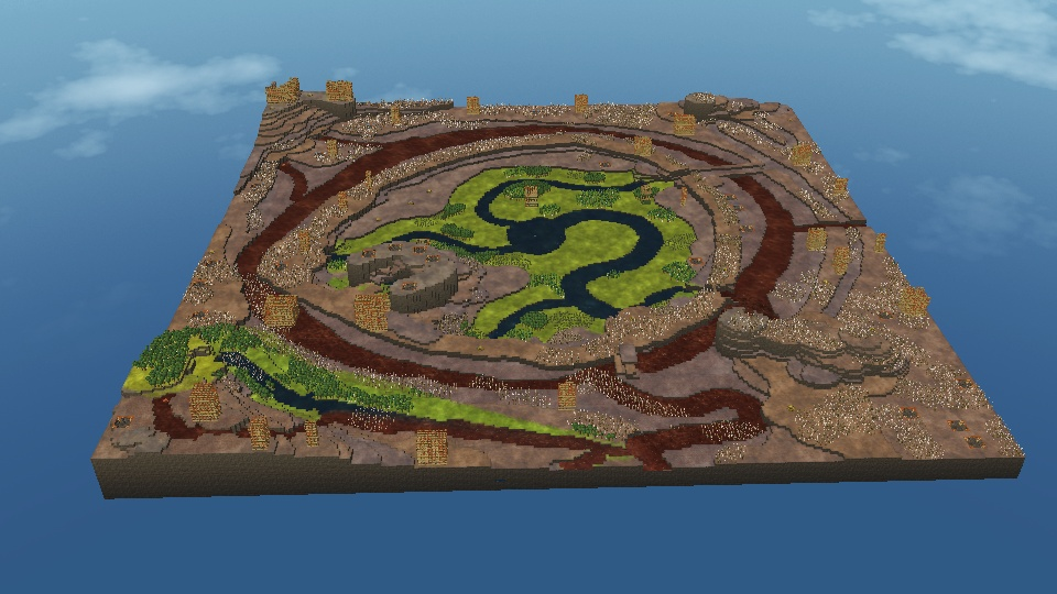 A cool map and not easy