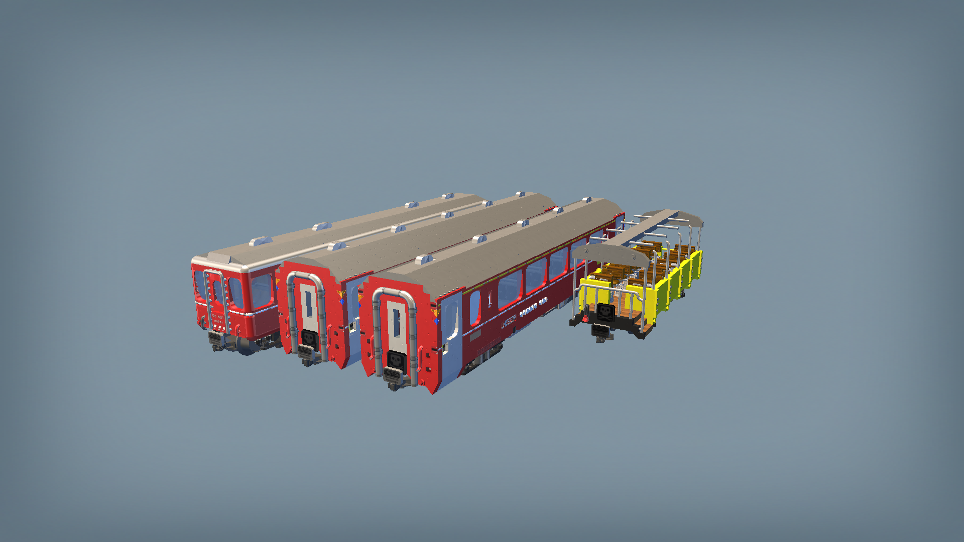 RhB Passenger Wagon kit 5u