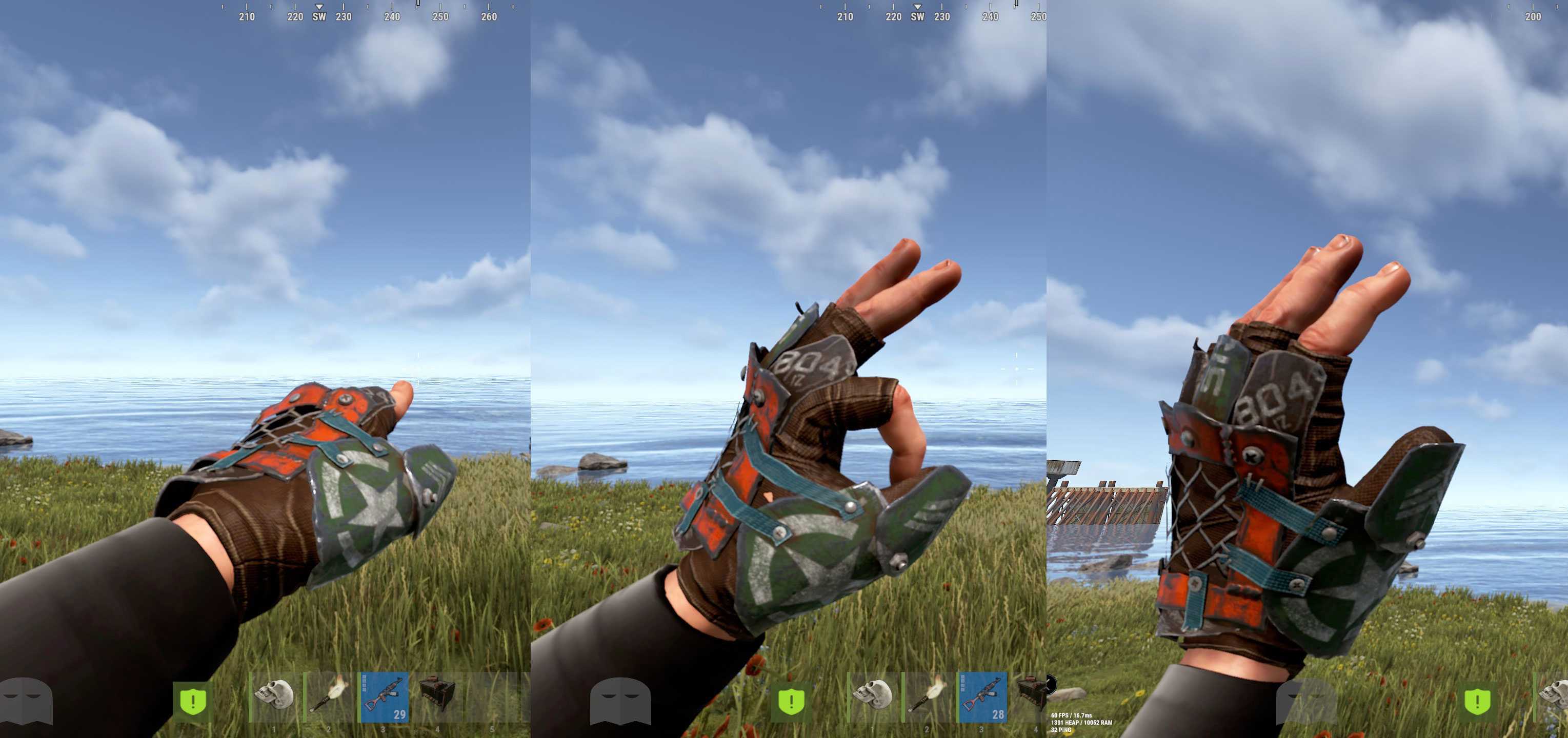 Cargo Heli Roadsign Gloves thumbnail 3
