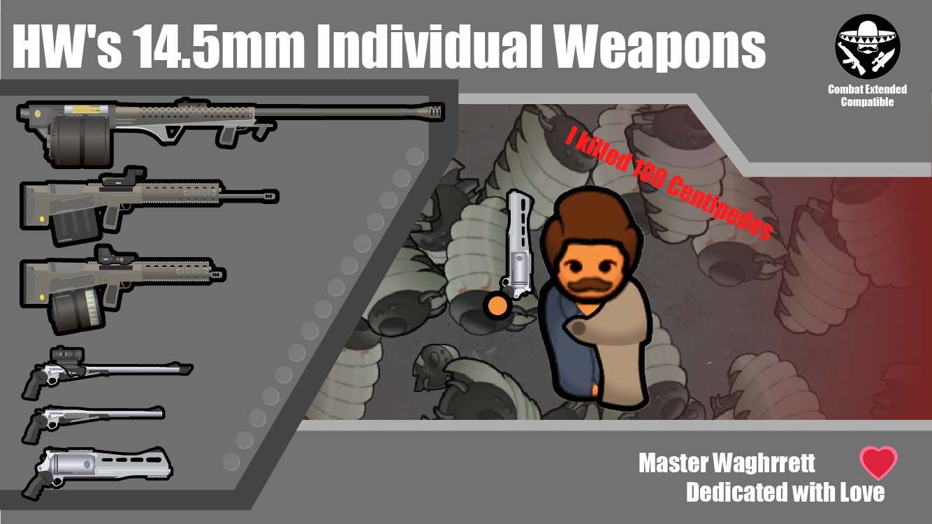 HW 的14.5x114mm 单兵武器   ||   HW's14.5mm Individual Weapon