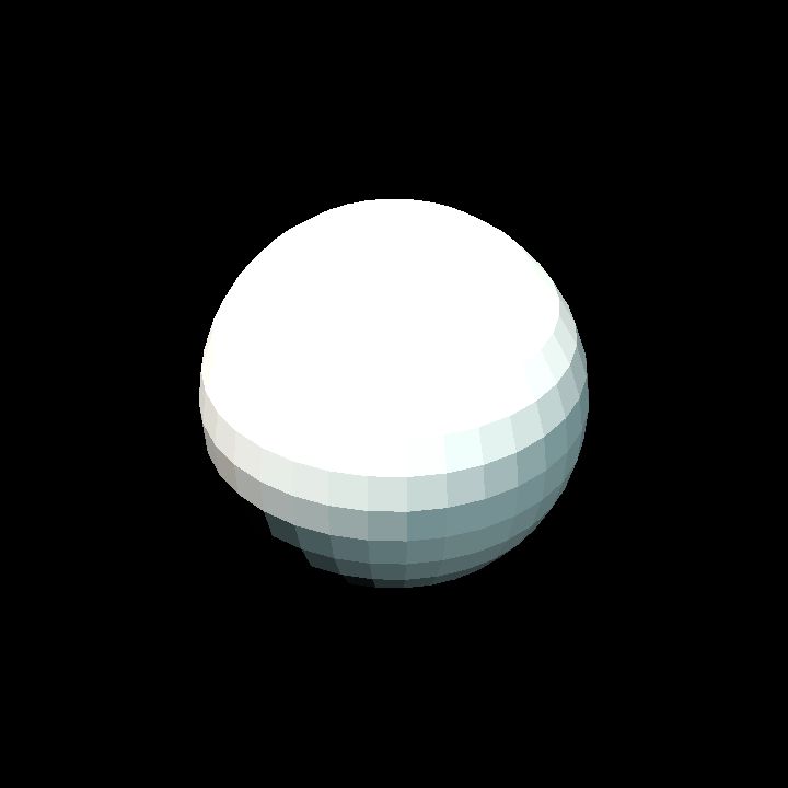 white ball sphere