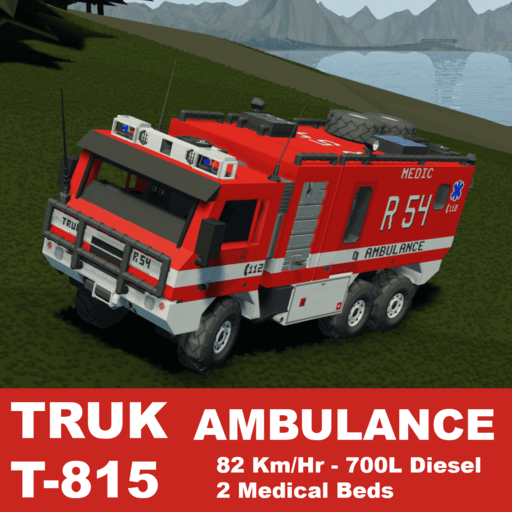 TRUK T-815 6x6 Ambulance