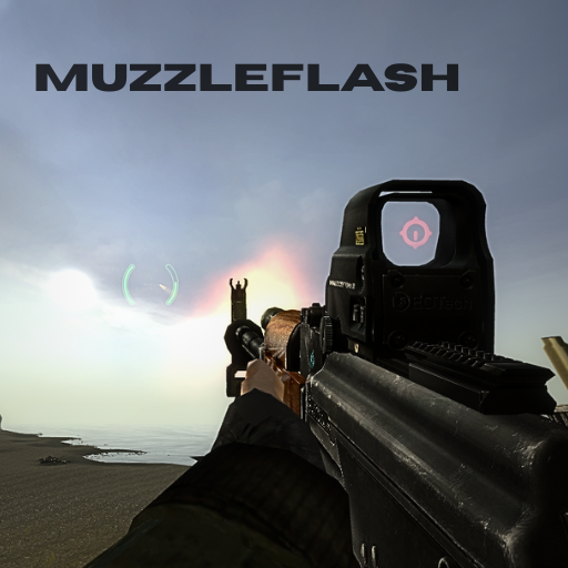 Rifle Muzzleflash for AR2 (Yellow Muzzleflash)