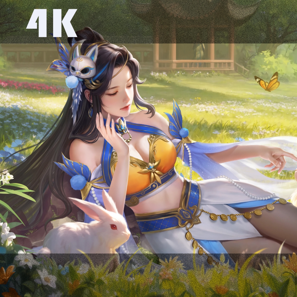 三国杀【春光烂漫·李婉 未和谐】4K preview