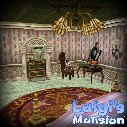 Guest Room - Luigi's Mansion 3DS - (One-Window Challenge)