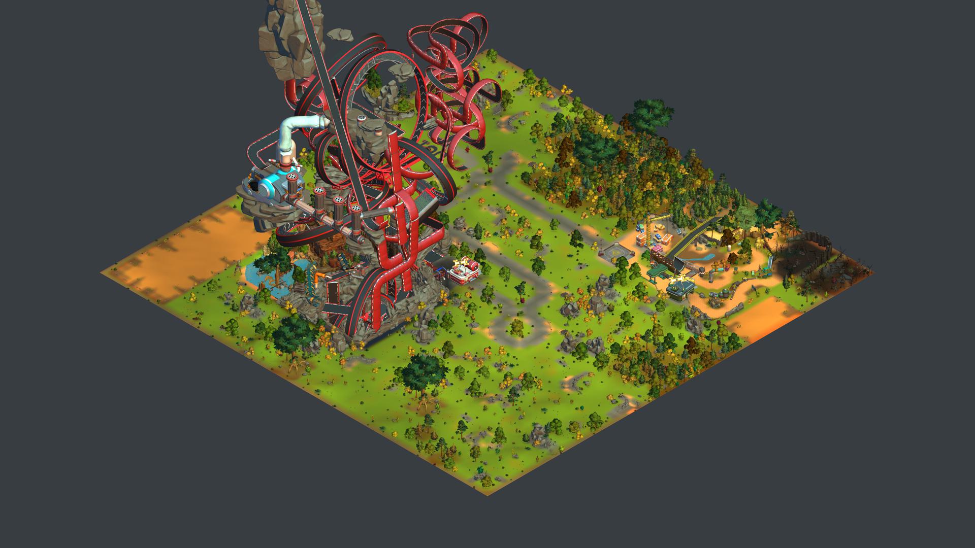 3 Levels of racetrack
