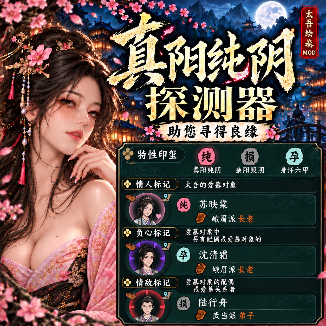 真阳纯阴探测器