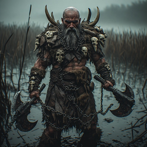 Norscan Champion Berserkers - MM Custom Unit