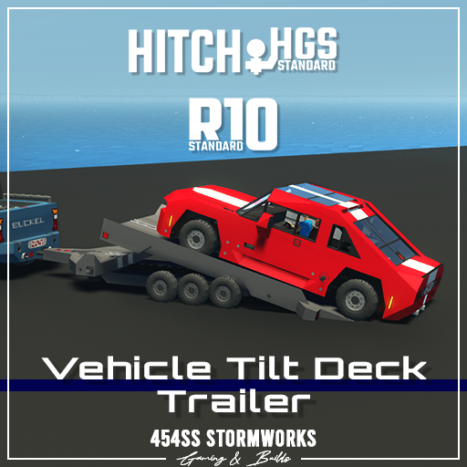 Vehicle Tilt Deck Hitch Trailer (HGS/SIBTaT)