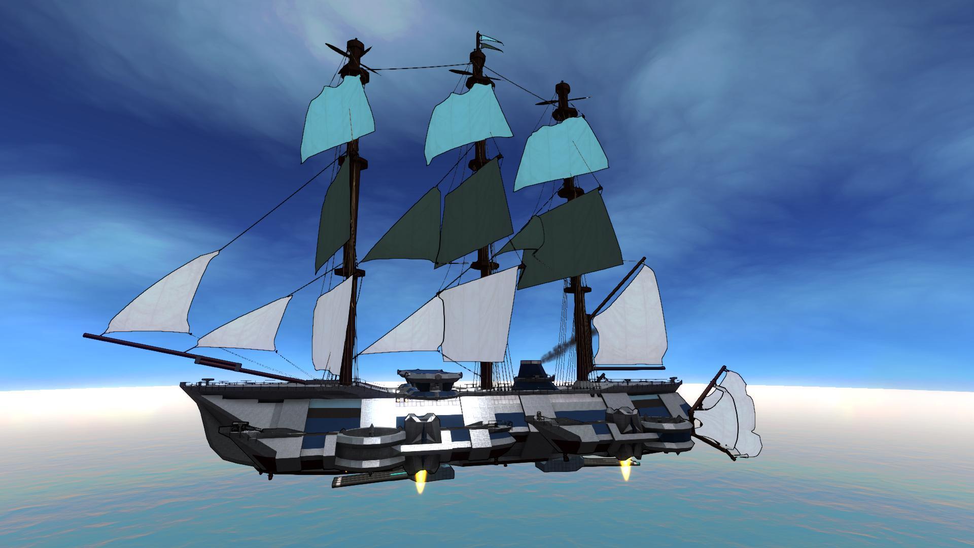 DS 100 Type2 Heavy sail airship