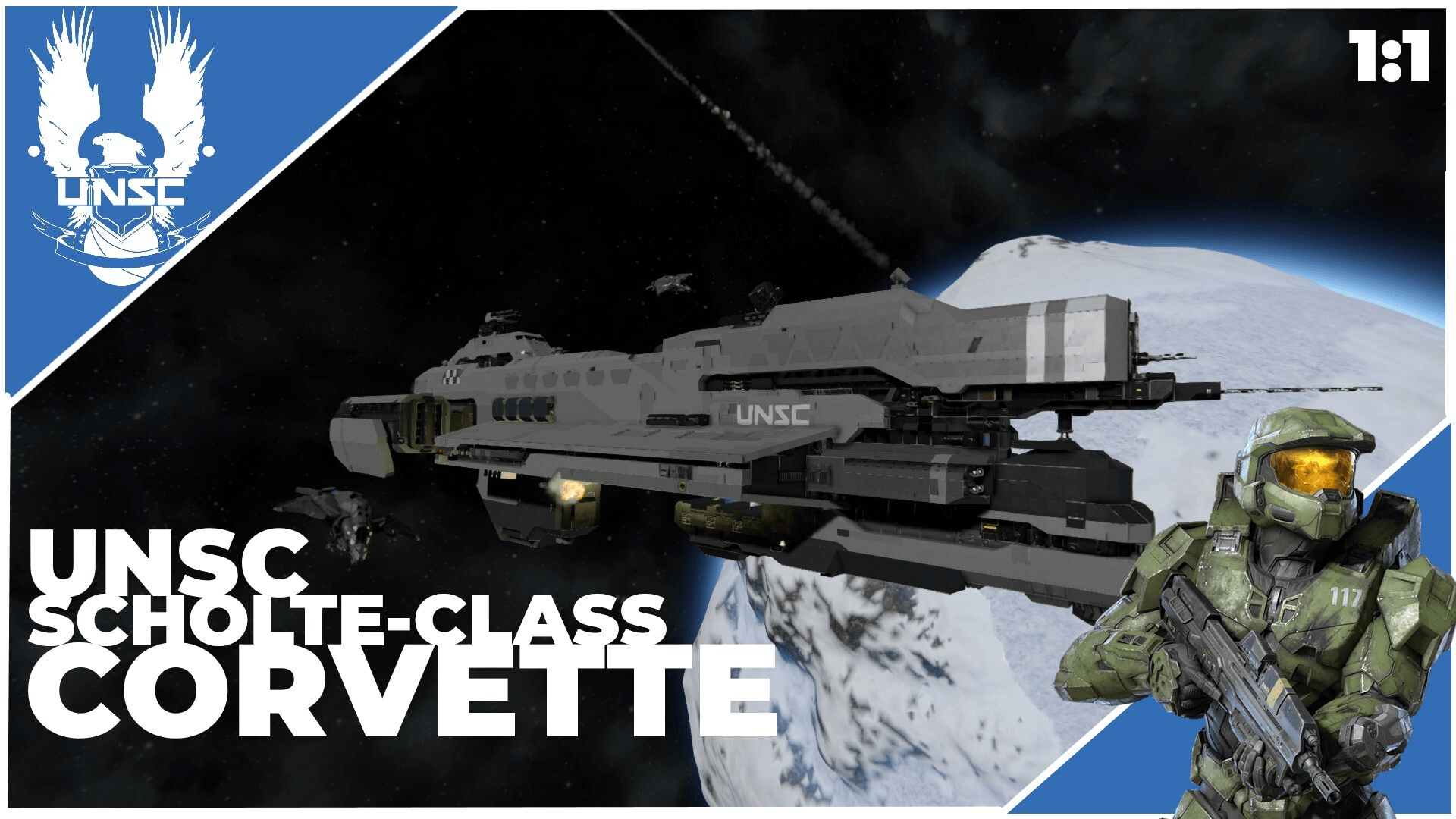 [UNSC] Scholte Class Corvette preview