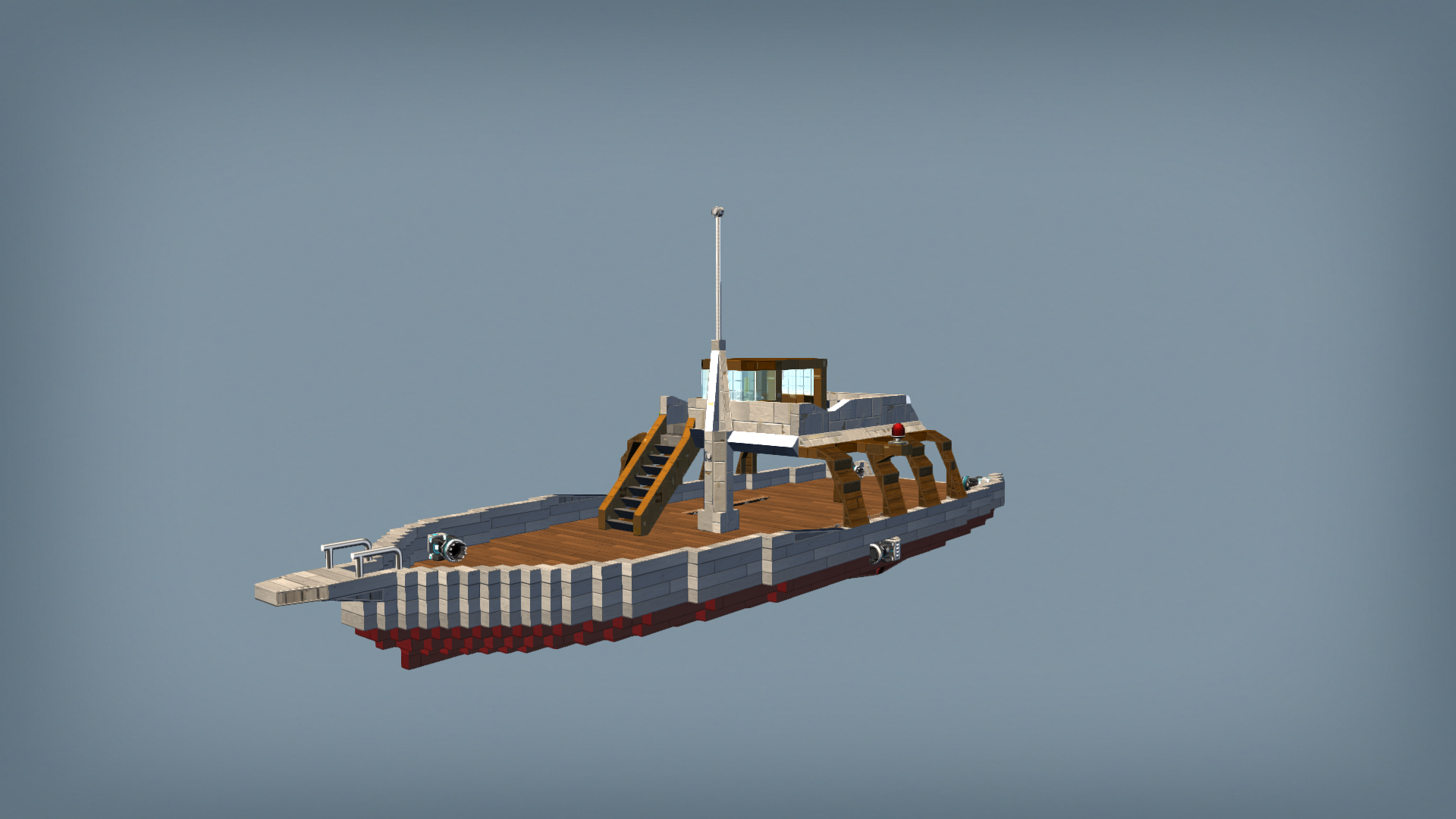 Survival simple boat