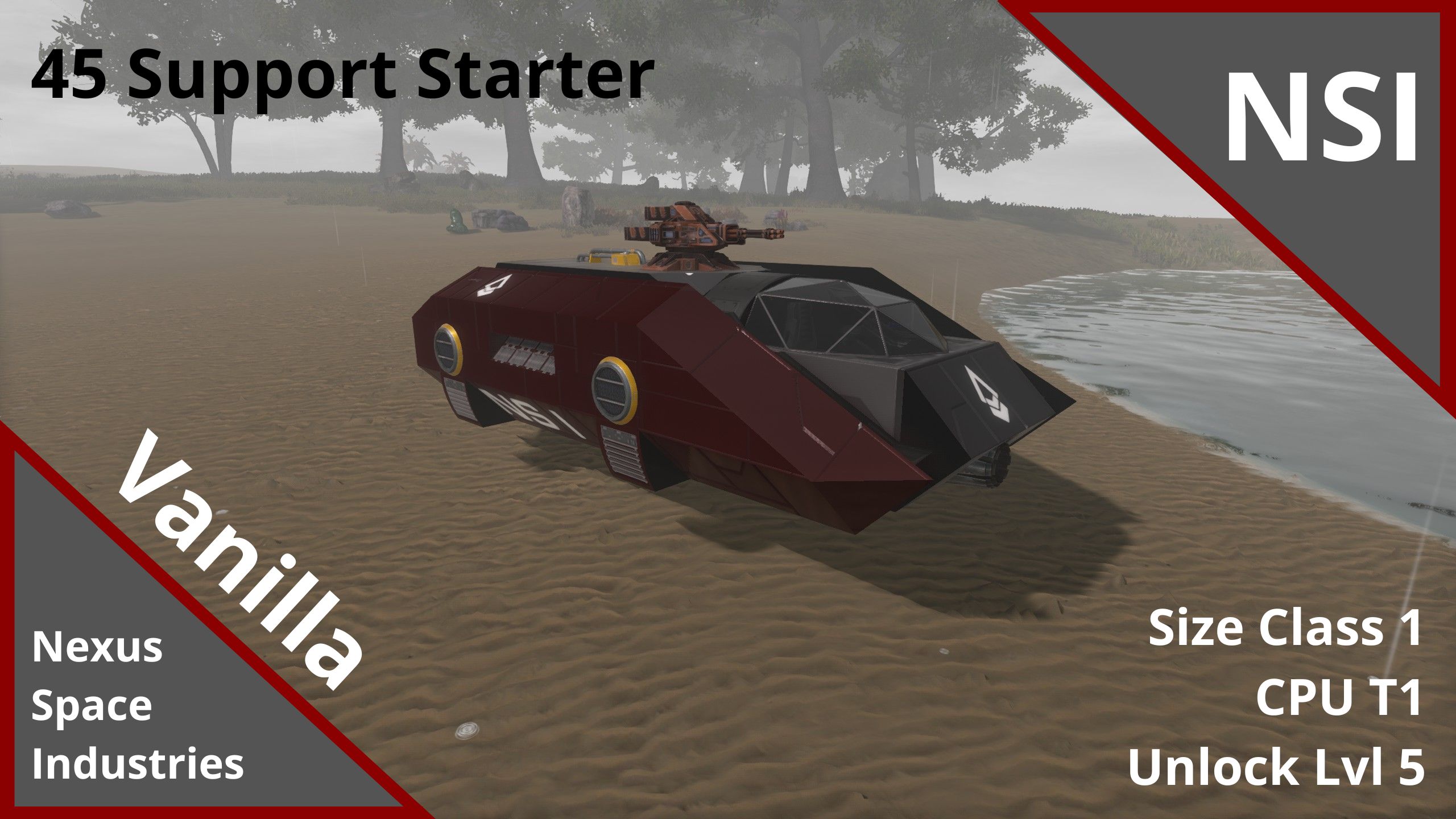 45 Support Starter (Vanilla)