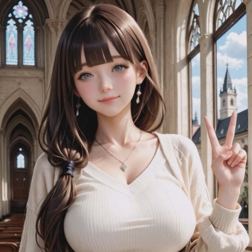 AI娃娃脸绝美少妇