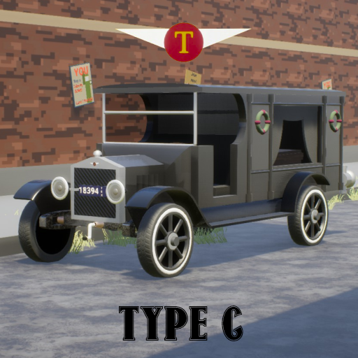 Troubadour Type C van 1917 hearse