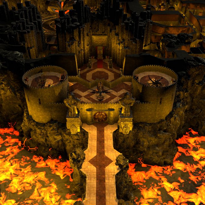 Dwarven realm of Ahruukar - Keep