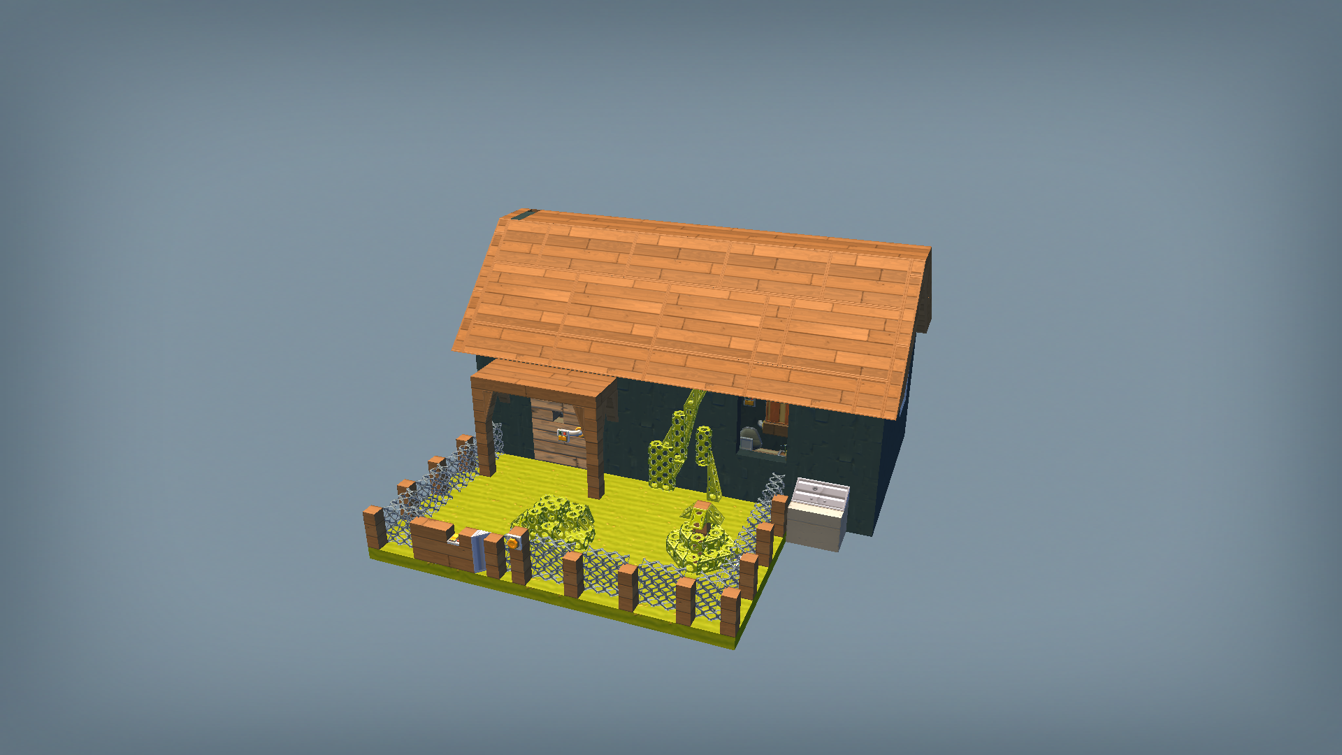 small 16x32 blocks house